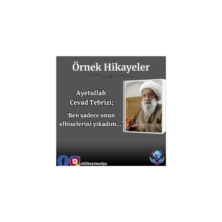 Ben sadece onun elbiselerini yıkadım…