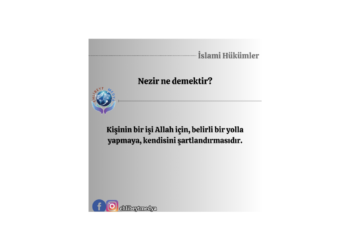 Nezir – İslami Hükümler
