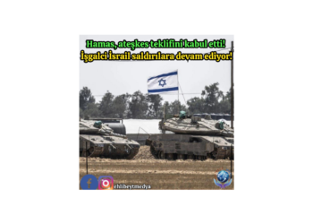 Hamas, ateşkes teklifini kabul etti! İşgalci İsrail saldırılara devam ediyor!