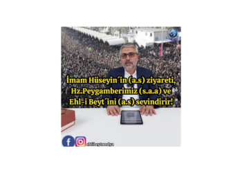 İmam Hüseyin´in (a.s) ziyareti, Hz.Peygamberimiz (s.a.a) ve Ehl-i Beyt´ini (a.s) sevindirir!