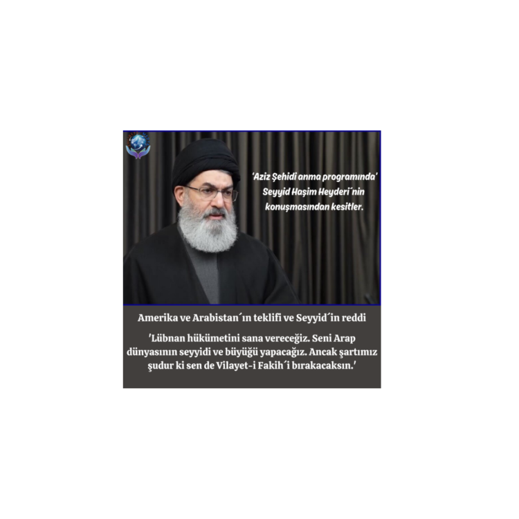 Amerika ve Arabistan´ın teklifi ve Seyyid´in reddi